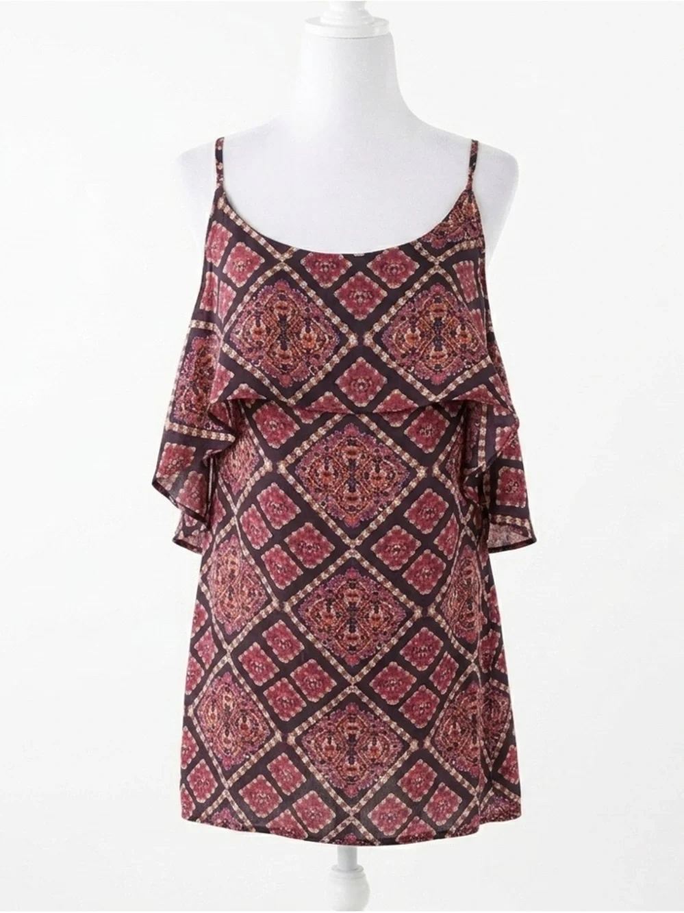 NWT South Moon Under Silky Swing Dress Size Medium Mini